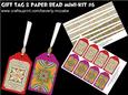 Gift Tags & Paper Beads Mini-kit #6