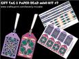 Gift Tags & Paper Beads Mini-kit #7