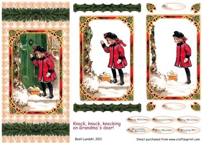 Knock, Knock, Knocking on Grandmas Door!