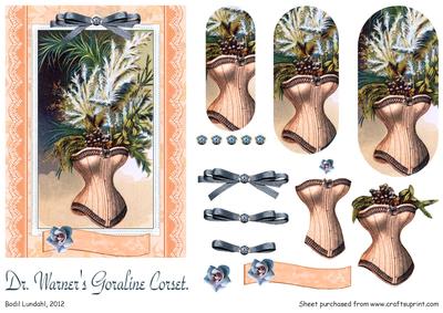 Dr. Warners Goraline Corset, Melon