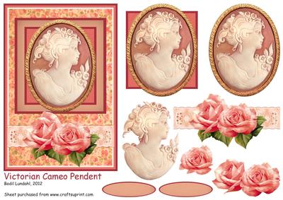 Victorian Cameo Pendent