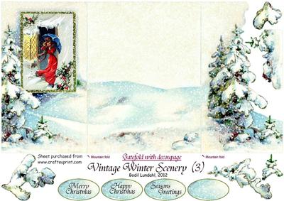 Vintage Winter Scenery (3)