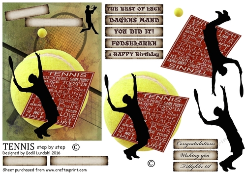 TENNIS step by step