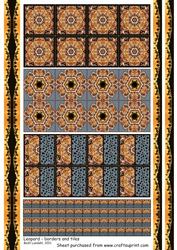 Leopard - Borders and Tiles
