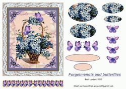 Forgetmenots and Butterflies