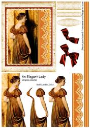 An Elegant Lady (original Colours)