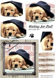 Waiting for Dad!