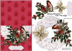 White Wreath Over the Edge