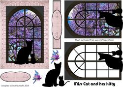 Miss Cat and Her Kitty