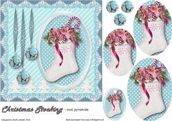 Christmas Stocking, Oval Pyramide