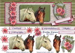 Pretty Horses Dl Card