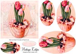 Vintage Tulips