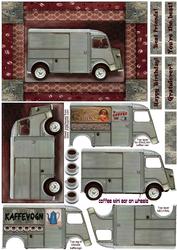 Coffee Mini Bar on Wheels