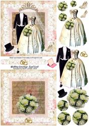 Wedding Greetings - Easel Card