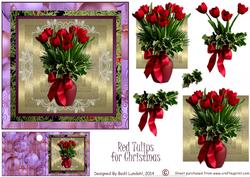 Red Tulips for Christmas