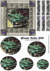 Green Volvo 444