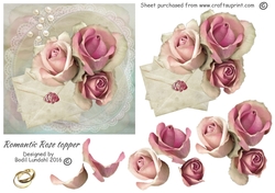 Romantic Rose topper