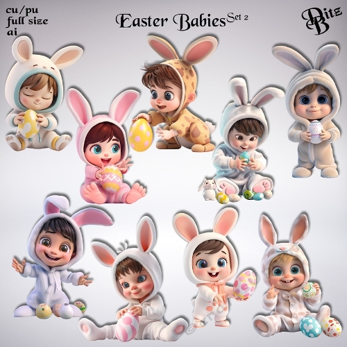 Easter Babies Set 2