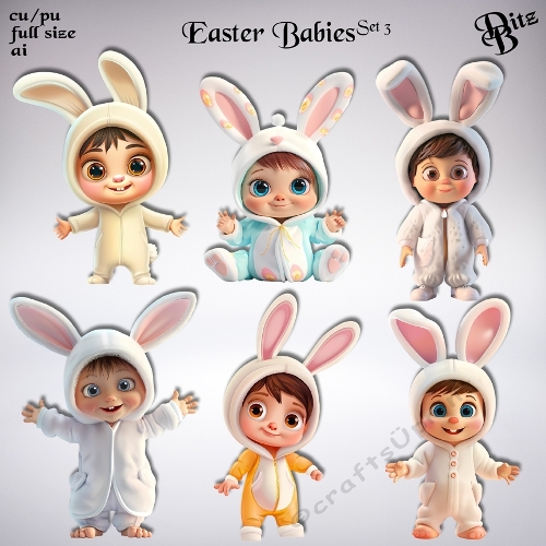 Easter Babies Set 3