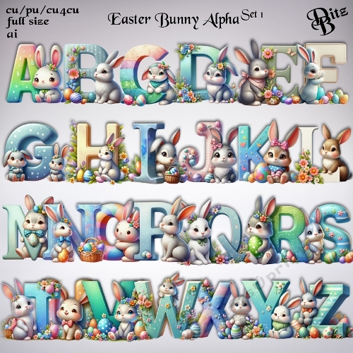 Easter Bunny Alpha 