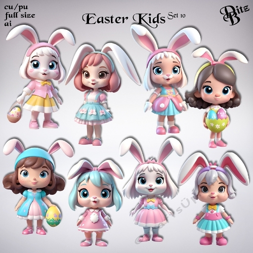 Easter Kids Set 10