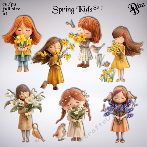 Spring Kids Set 7