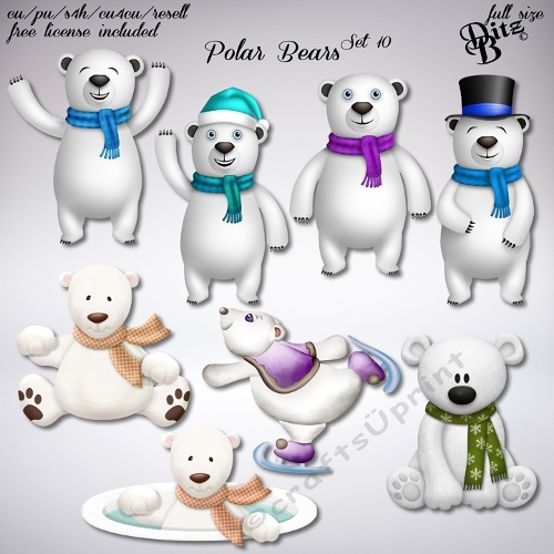 Polar Bears Set 10
