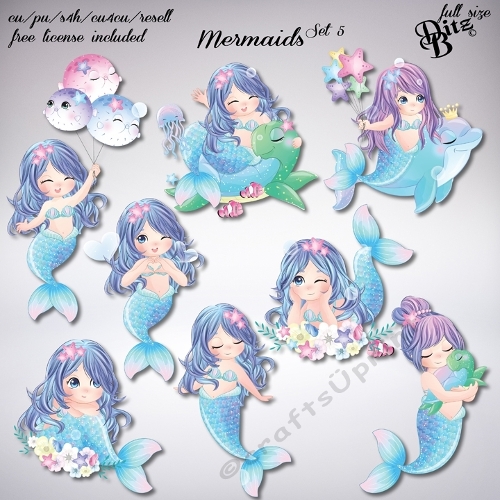 Mermaids Set 5