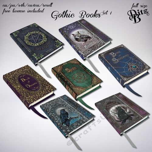 Gothic Books Set 1
