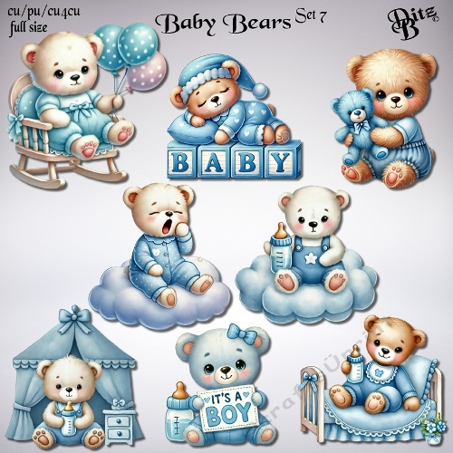 Baby Bears Set 7