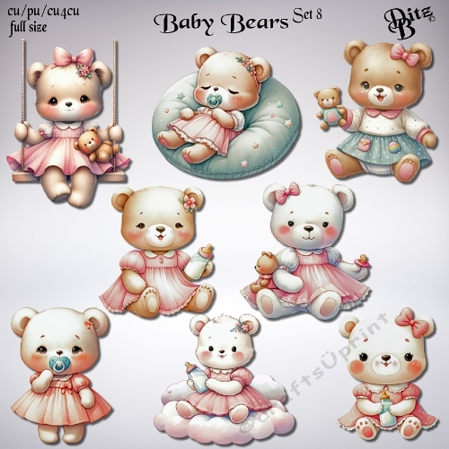 Baby Bears Set 8