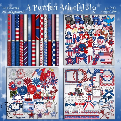 A Purrfect 4th of July Kit