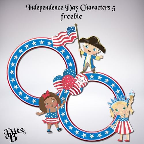 Independence Day Characters Set 5a