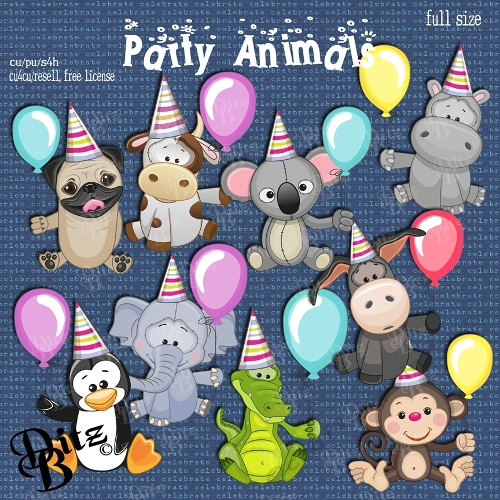 Party Animals Set 1