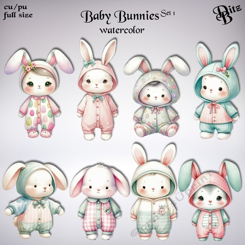 Baby Bunnies Set 1