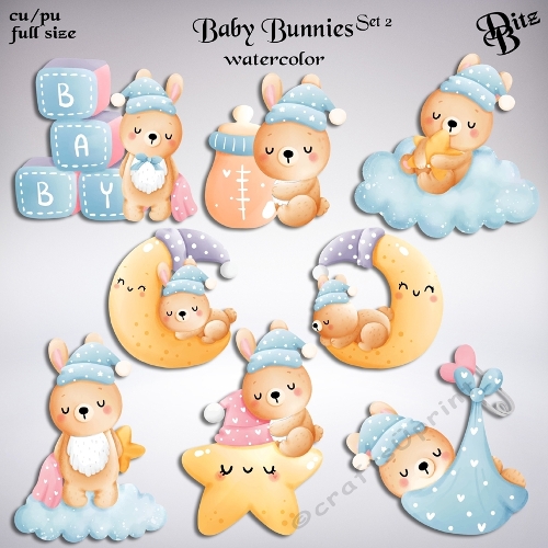 Baby Bunnies Set 2