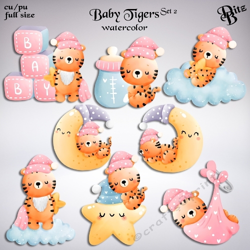 Baby Tigers Set 2