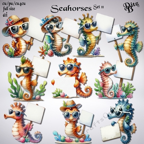 Seahorses Set 11