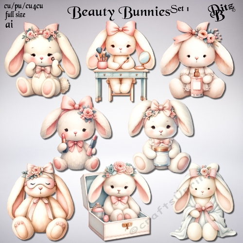 Beauty Bunnies Set 1