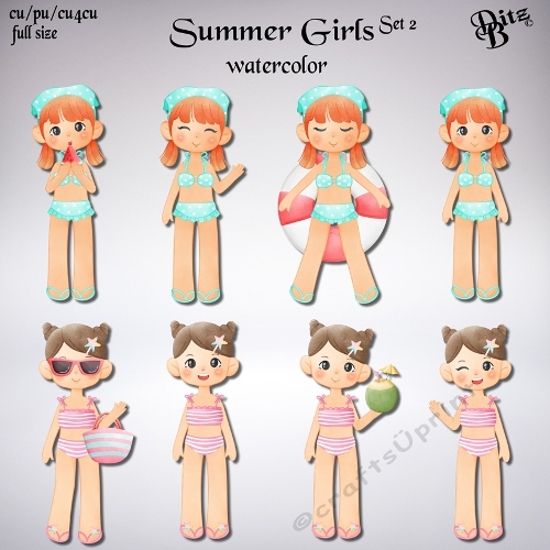 Summer Girls Set 2