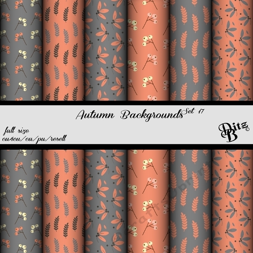 Autumn Backgrounds Set 17
