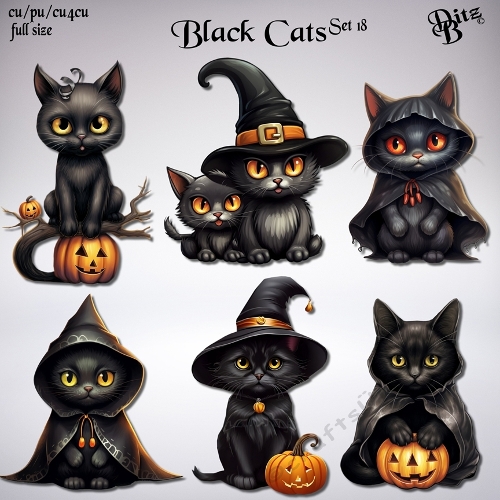 Black Cats Set 18