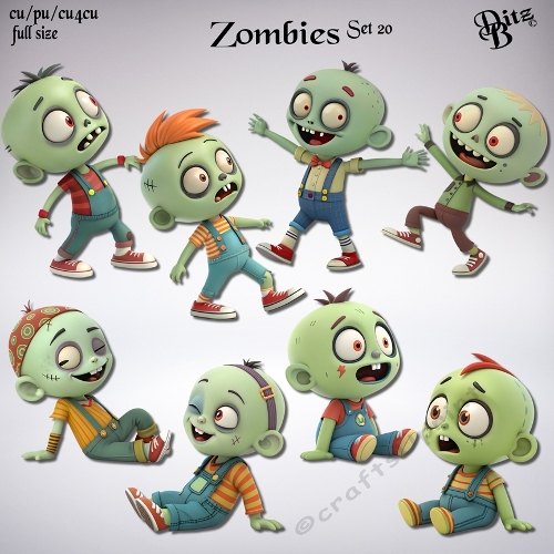Zombies Set 20 