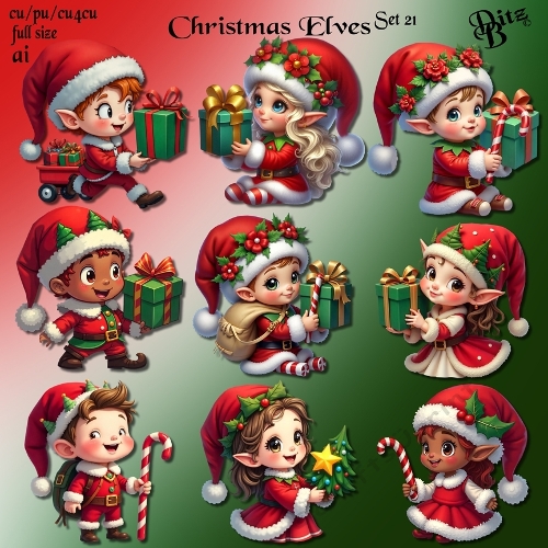 Christmas Elves Set 21