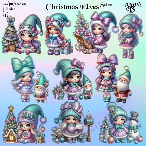 Christmas Elves Set 22
