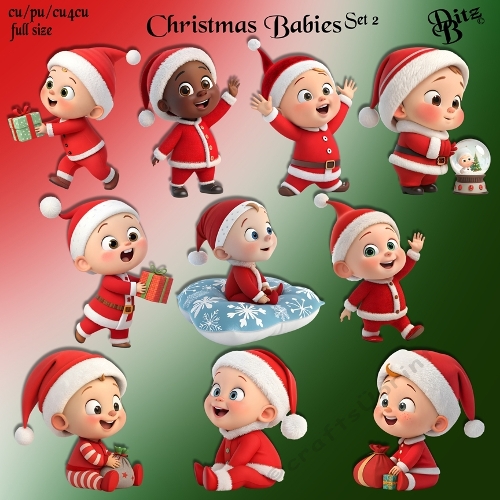 Christmas Babies Set 2