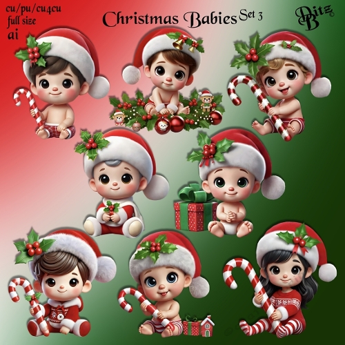 Christmas Babies Set 3