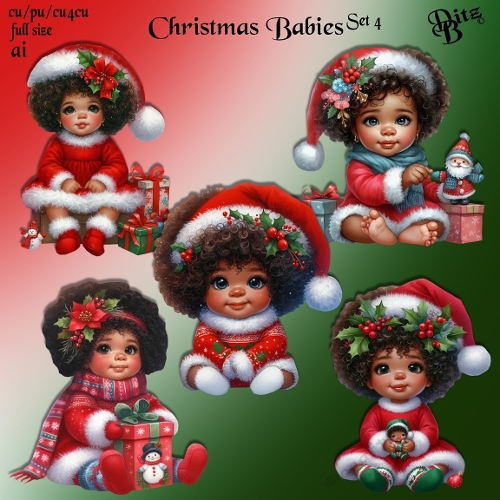 Christmas Babies Set 4