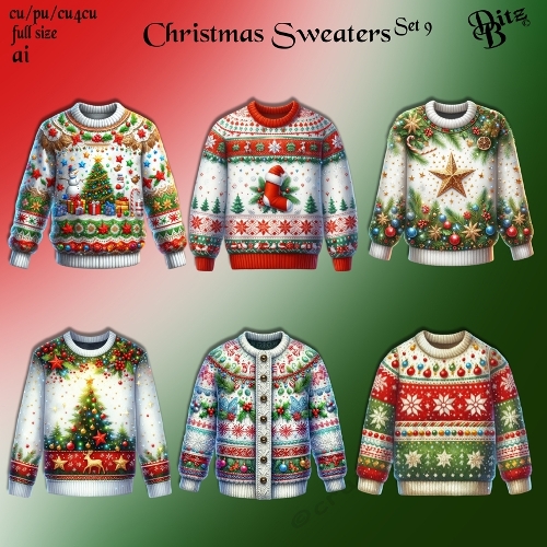 Christmas Sweaters Set 9