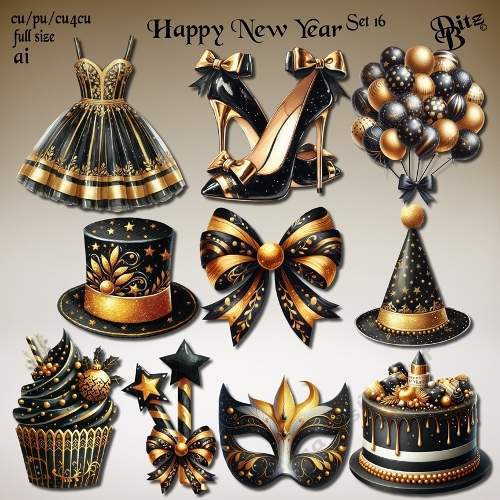 Happy New Year Set 16